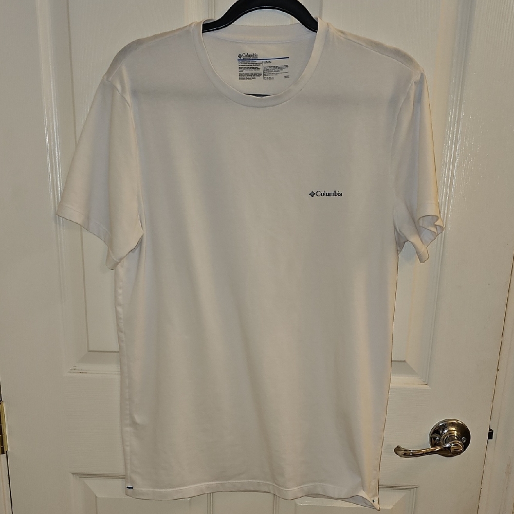 Columbia Men's White Short-Sleeve Performance T-Shirt